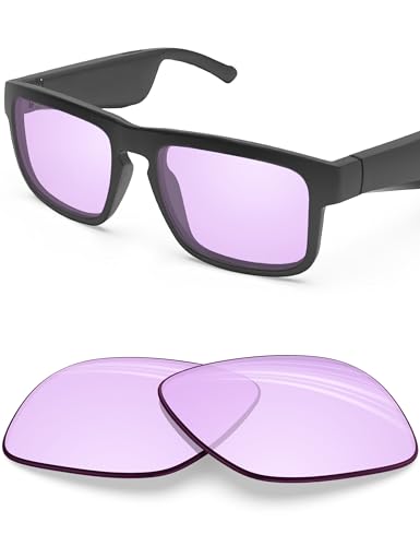 Image of BLAZERBUCK Polycarbonate Replacement Lenses for BOSE Tenor BMD0010 Sunglasses - Low Light Pink