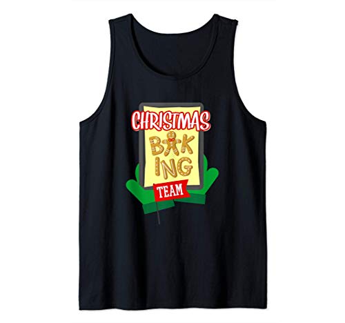 Christmas Baking Team Funny Family Holiday Débardeur