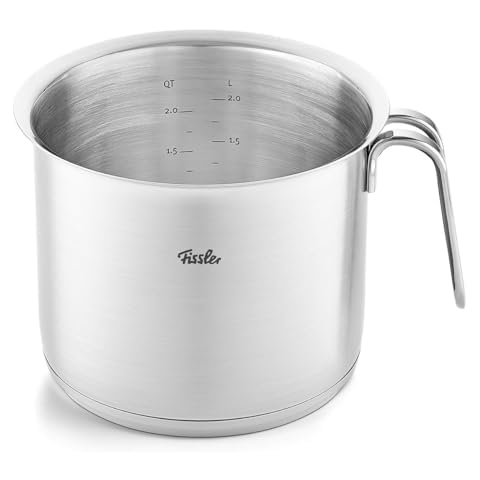 Fissler Original-Profi Collection Stainless Steel 2.7 Quart Milk Pot Cover