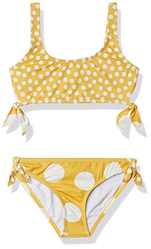 Maillot de bain Billabong 2 pièces doré pour les journées plage et piscine des filles 4 ans