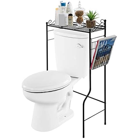 MyGift - Organizador de almacenamiento de metal con cesta de revistas Cover