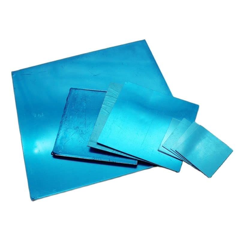 1pc 100x100mm Aluminum Metal Plate for Crafting, High-Strength Aluminum Sheet Metal, Aluminum Plate Sheet Metal(0.6mm)