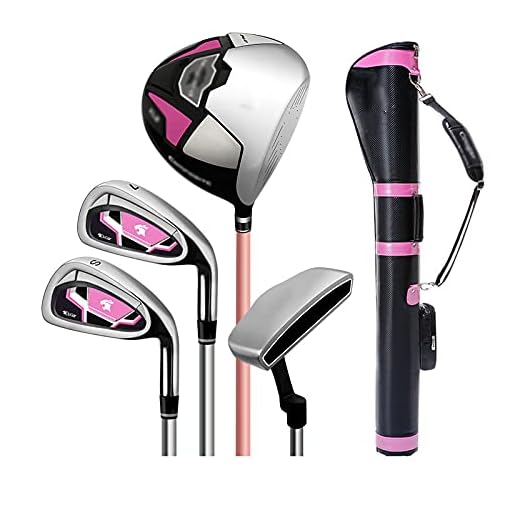 Ladies Golf Club Set, Womens Golf Club Set Complete Right Handed Golf Club Set, Golf Club Set With Golf Clubs And Stand Bag For Women And Beginners.