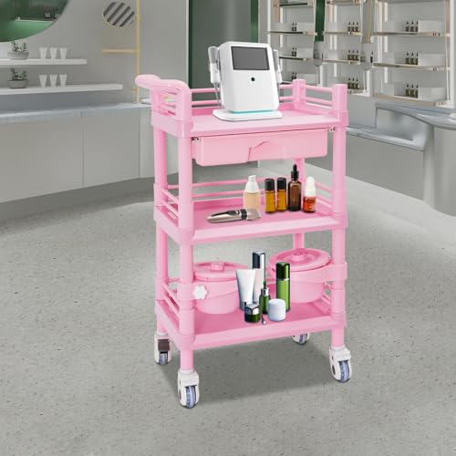 Carrito móvil organizador de salón para almacenamiento, capacidad hasta 80kg miniatura 7