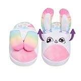 Flipeez Slippers - Bunny, Small, Fits Kids Sizes 9-12
