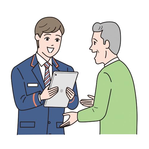 郵便局のみまもりサービス「みまもり訪問サービス(12か月間)」[No.047]/ 見守り サポート 安心 大阪狭山市 大阪府