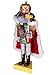 Clever Creations Mouse King 14 Inch Traditional Wooden Nutcracker, Festive Christmas Décor for Shelves and Tables