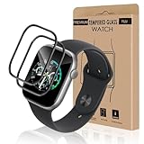 Verre de protection contre l'huile: Verre de protection pour Apple Watch Series 11 42mm, revêtement d'empreintes digitales intégré à l'extérieur, étanche à l'eau, taches étanches à l'huile, film de protection empêché, que les taches couvrent l'écran et rendent le protecteur d'écran facile à nettoyer pour garder le Apple Watch Series 11 42mm toujours clair