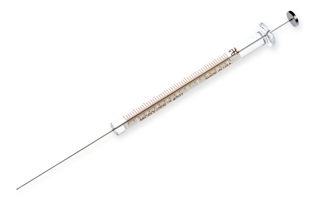 Hamilton 80300 701N Syringe, 10 Microliter, 26S Gauge, Point Style 2