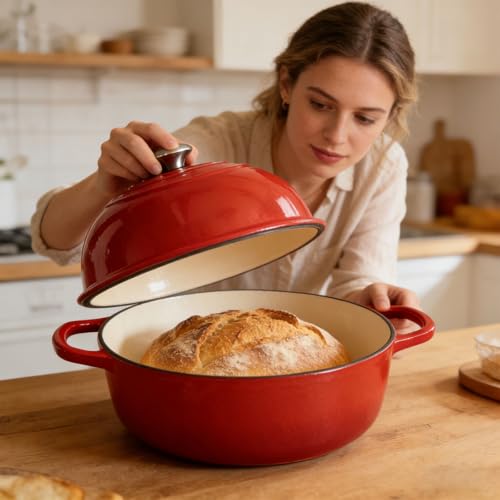 Préparer le levain facilement avec le récipient de cuisson en fonte PANGBOER