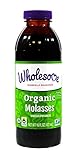 Wholesome Organic Molasses Unsulphured 16 Fl OZ (Pack of 2)