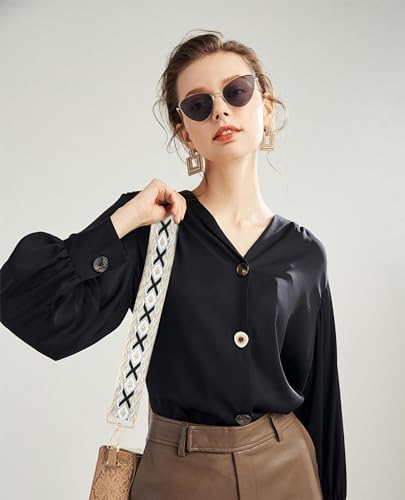 Image of Purse Strap Wide Replacement Crossbody Strap Handbag Guitar Strap Purse Shoulder Strap Adjustable