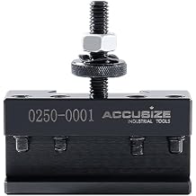 Accusize Industrial Tools Style Oxa Turinng and Facing Quick Change Tool Post Holder, 0250-0001