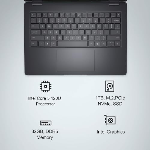 Image of Dell Pro 14 PC14250 (Next Gen Latitude 5450) Business Laptop (14 inch FHD+ Anti-Glare, Intel 10-Core i5 120U, 32GB DDR5, 1TB SSD), 1080p IR Webcam, Backlit, Thunderbolt 4, Wi-Fi 6E, Win 11 Pro