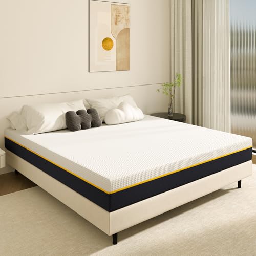 DEWINNER Matelas 120x190x17cm, Matelas en Mousse à Mémoire de Forme