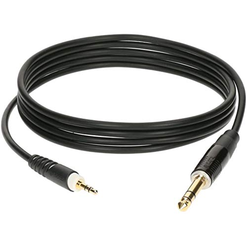 Câble mini-jack mâle TRS vers jack mâle TRS de 60cm pour liaison audio