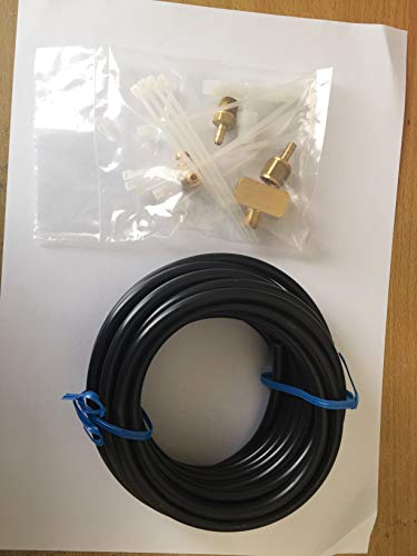 Water Pressure Gauge + 20 feet Hose kit (White Sterling) Marine - Sold by Veethree ANZ