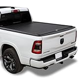 Pace Edwards UltraGroove Electric Retractable Tonneau Cover for 2009-2018 Dodge Ram, 2019-2025 Dodge Ram 1500 Classic, 2019-2024 Dodge Ram 2500/3500, 8' Truck Bed, Black