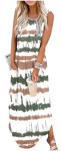 Image of CHUNTIANRAN Maxi Dresses for Women Summer Outfits Boho Beach Long Dresses Casual Sundresses Resort Wear for Women 2026