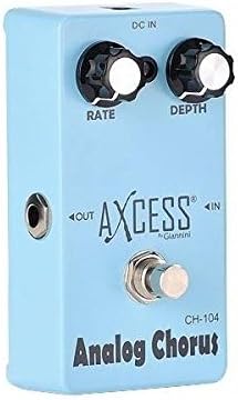 Giannini ch-104 Analog Chorus True Bypass Type MXR EHX Small Clone