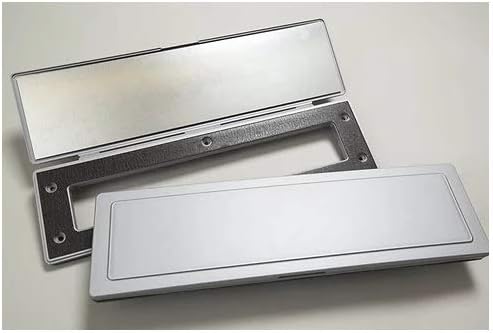 Magflap - MK1 Magnetic Letterbox/Mailbox Draught Excluder in Satin Silver **Featured on BBC Radio 2**โฆ