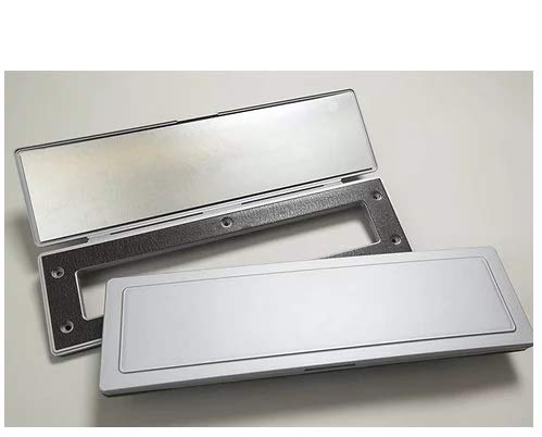 Magflap - MK1 Magnetic Letterbox/Mailbox Draught Excluder in Satin Silver **Featured on BBC Radio 2**…