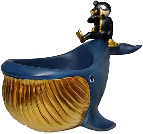 ZEELYDE Statue de déco Jardin,Sculpture de Statue Abstraite Unique Statues et Sculptures créatives Décoration extérieure pour Jardin, Stockage de Figurines...