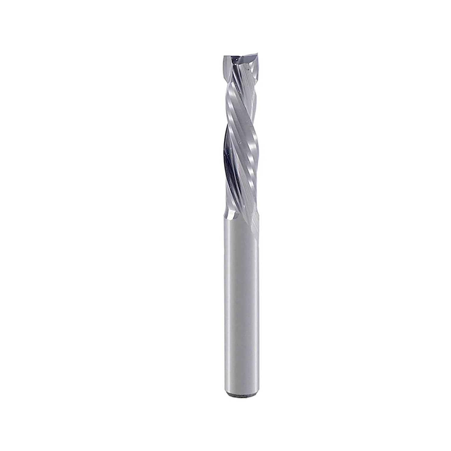 3.175/4/5/6/8/10/12mm Shank Up Down Cut 2 Flute Milling Cutter Spiral Carbide Endmill Cutter for CNC Router Bit Woodworking Tool(12x42x90L)