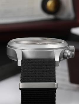 TACTICAL FROG Militado askeri kronograf saatler 39mm safir kristal