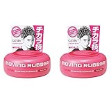 Gatsby Moving Rubber Hair Wax 80g Set - Spiky Edge - 2pc (Harajuku Culture Pack)