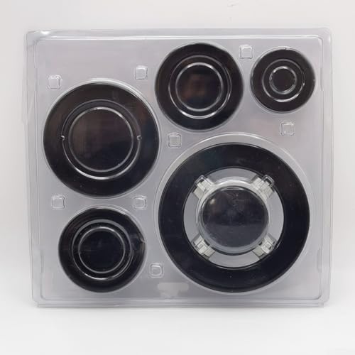 Kit de brûleur à gaz couronne et capuchon concave pour plaque de cuisson - 5