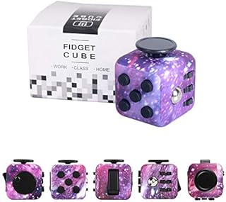 Yetech Galaxy Fidget Toy Fidget Cube Sensory Toys Stress Relieve Toys Anti-anxiety Toy for Children and Adults
