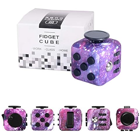 Yetech Galaxy Fidget Toy Fidget Cube Sensory Toys Stress Relieve Toys Anti-anxiety Toy for Children and Adults Cover