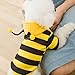 DRAGONRUN Dog Hoodie for Large Dogs Halloween Bees Theme Dog Apparel Spring Dog Clothes for Dogs Outdoor Use