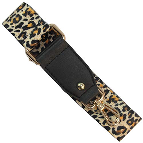 Image of Duwi Wide Handbag&Purse Strap Jacquard Woven Guitar Style Replacement Strap Multicolor Canvas Adjustable Crossbody Bag Strap