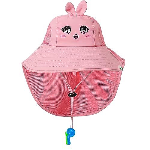 La Mejor Lista de Sombreros y gorras para Niña que Puedes Comprar On-line. 41 NEWYOUTH Sombrero de Sol para Niños, Sombreros para Niños con Malla y Correa Ajustable para la Barbilla, Gorros Playa ala Ancha Plegable Secado Rápido 50+ UPF de Verano para...