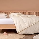 Kadolis - Kinder-Steppdecke, Maui, Bezug aus Bio-Baumwolle, 200 x 200 cm, leichte Bettdecke für Einzelbett, 150 g/m², weich und bequem – Ökotex