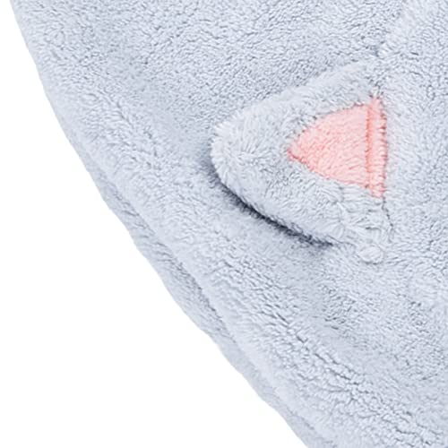 Envoltório de toalha de cabelo, envoltórios de toalha de cabelo para mulheres e homens, chapéu de se