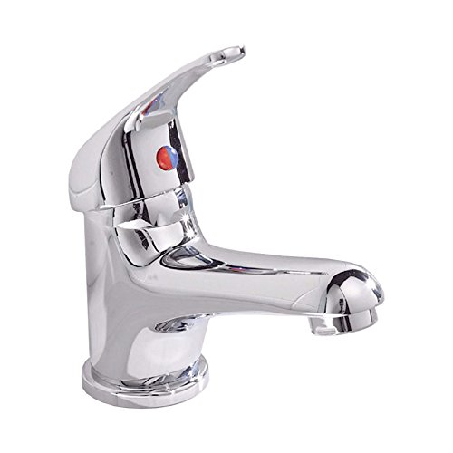 Basin Sink Tap Chrome Mono Mixer Single Lever Handle Bath Filler (Basin Mono)