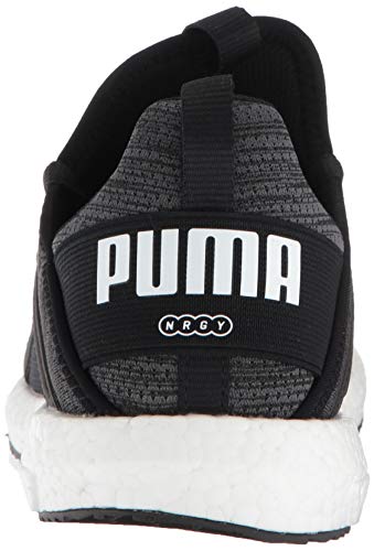 Image of PUMA Women's Mega NRGY Sneaker, Black-Iron gate, 11 M US