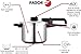 Fagor Dual Xpress Pressure Cooker, 6 + 4 L, Induction, Express Super Fast, 18/10 Stainless Steel, All Types of Kitchens, Pressure Regulator, 5 Safety Systems, with Basket
