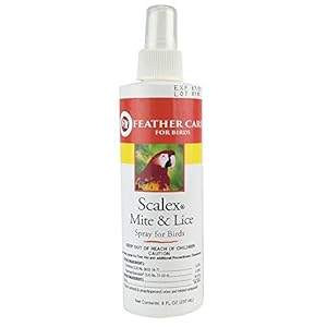 Scalex Mite & Lice Spray for Birds, 8 oz.