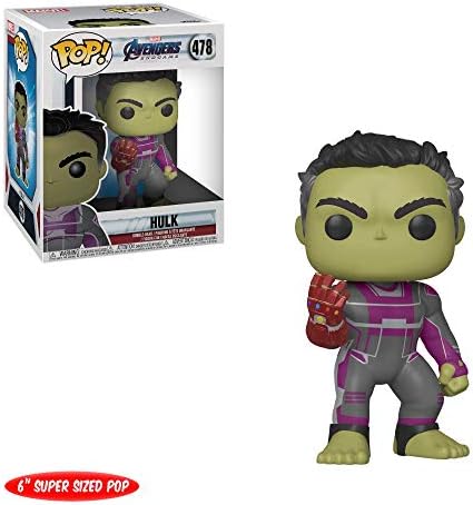 Funko 39743 POP Vinyl: Avengers: Endgame-Hulk-6" Collectible Figure, Multicolour