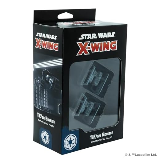 Atomic Mass Games Star Wars X-Wing: TIE SA Bomber | Miniaturenspiel, ab 14 Jahren, für 2 Spieler, 90 Minuten Spieldauer