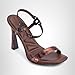 KARL LAGERFELD Paris Women's Shoes women's sandals,Cognac, 8