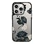 Black - White and Black Floral