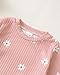 Baby Girl Clothes 12 18 Months Infant Winter Outfits 18 Months Girl Clothes Spring 12 Month Girls Clothes Pink Daisy Sweater Sweatshirt Denim Pants Jeans Clothing