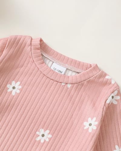 Image of Baby Toddler Girl Clothes Outfits Kids Sweatshirt Jeans Set Denim Pants Little Girls Clothes Toddler Outfit for Girls