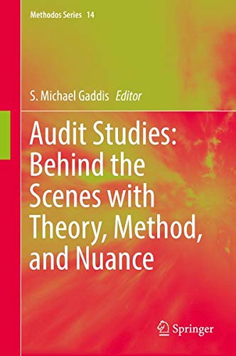 Buy Audit Studies: Behind the Scenes with Theory, Method, and Nuance — BookShops.in