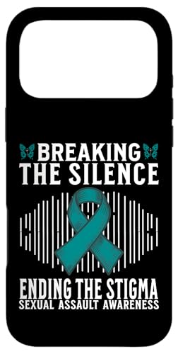 Support Sexual Assault Awareness Gifts Women Teal Ribbon �X�}�z�P�[�X iPhone 17 Pro Max �p
